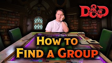 How to Find a D&D Group