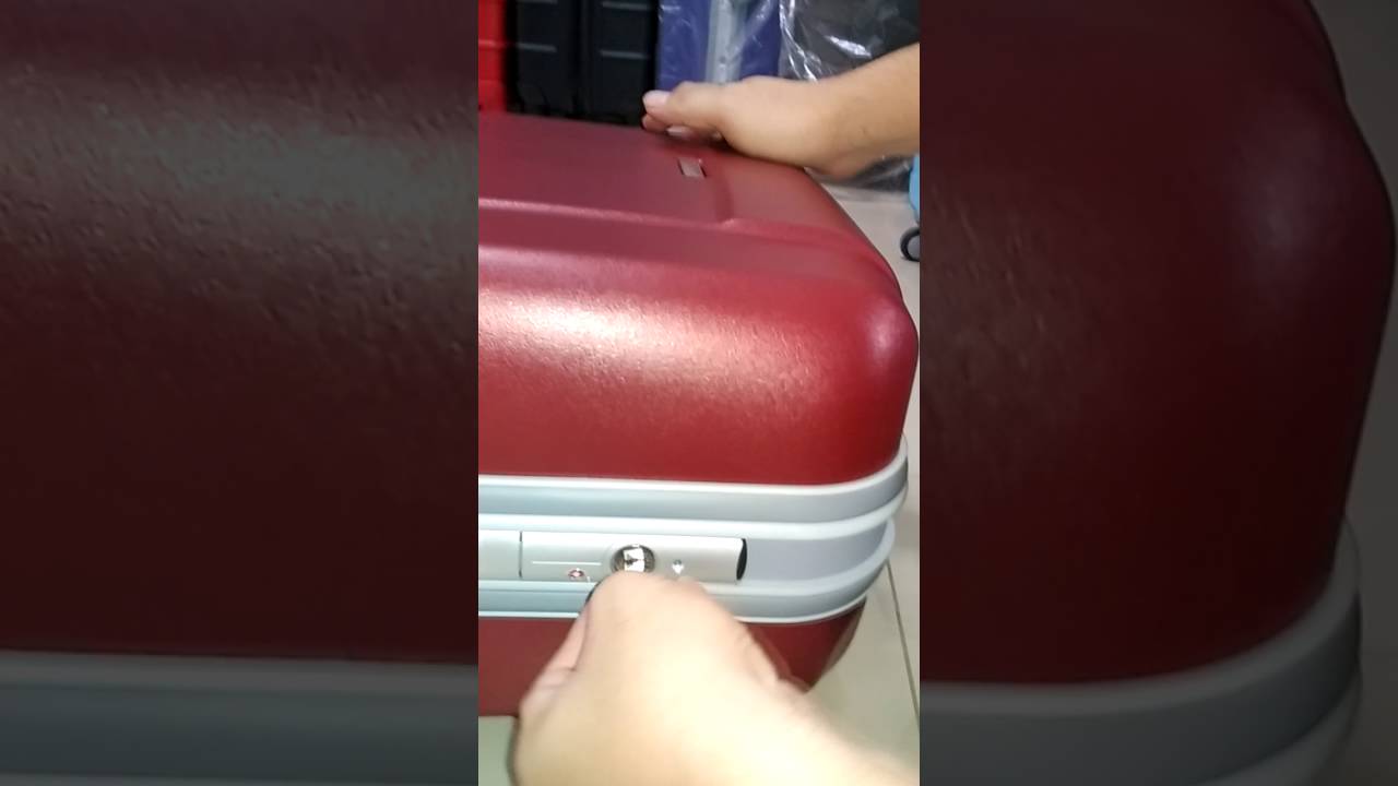 cara membuka kunci koper