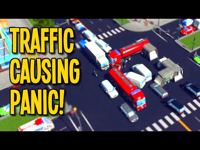 So Much Traffic Hugo Returned to Fix It in Cities Skylines! class=