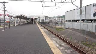 山陽本線   快速サンライナー117系E-07編成  鴨方駅通過