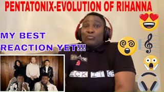 **FIRST TIME HEARING**Pentatonix- Evolution Of Rihanna **REACTION**| Jamanese Style Reacts