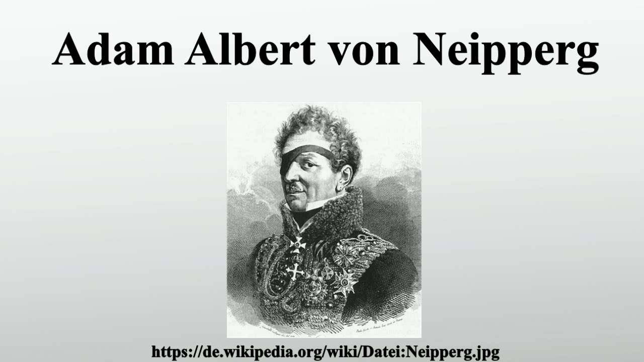 Adam Albert von Neipperg Alchetron, the free social encyclopedia
