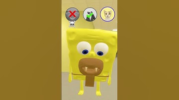 Beware! SpongeBob is Lurking Behind the Wall! 😱 P13 #spongebob  #meme #gmod