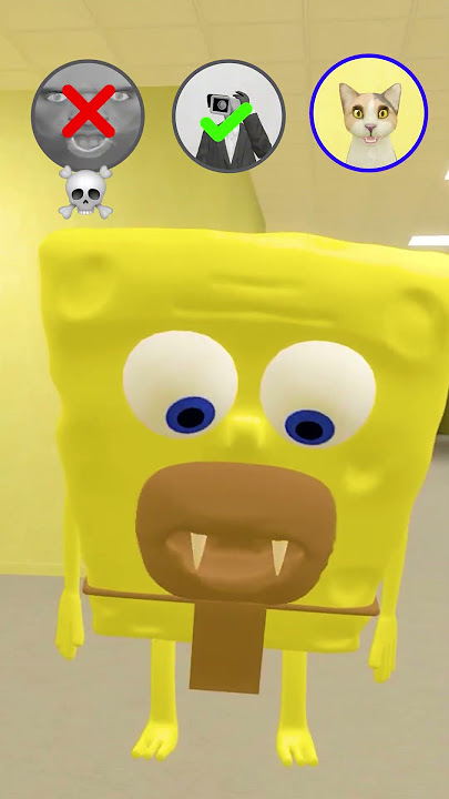 Beware! SpongeBob is Lurking Behind the Wall! 😱 P13 #spongebob #meme #gmod