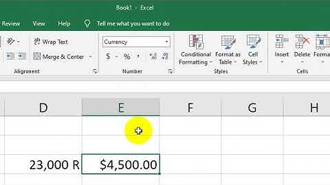 របៀបកំណត់លេខមានក្បៀសក្នុងExcel