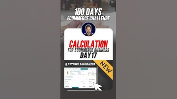 📊 Day 17 of 100 Days Ecommerce Challenge #EcommerceGrowth