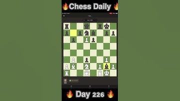Chess Daily Puzzle Streak - Day 226 🔥 7/7/23 #shorts #chess #dailypuzzle #chesscom