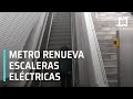 El Metro de la CDMX renueva escaleras eléctricas - Paralelo 23