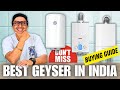 Best Geyser in India Buying Guide 2025 🔥 Best Water Heaters 🔥 Best Geyser for Home?