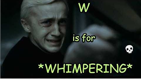 Learn the Alphabet with Draco Malfoy💚