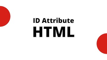 HTML Tutorial for Beginners - 13 - HTML Id Attribute