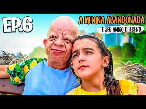 A MENINA ABANDONADA E SEU AMIGO DIFERENTE - O FILME - 1ª TEMPORADA Aninha  Carvalho e Bruno Diferente 