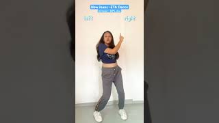 NewJeans - ETA Dance Tutorial Mirrored + Slow | NewJeans ETA Live Performance Dance tutorial #shorts