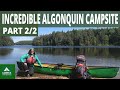 Algonquin Solo Backcountry Trip | Incredible Algonquin Campsite on Ragged Lake | 2/2 060120