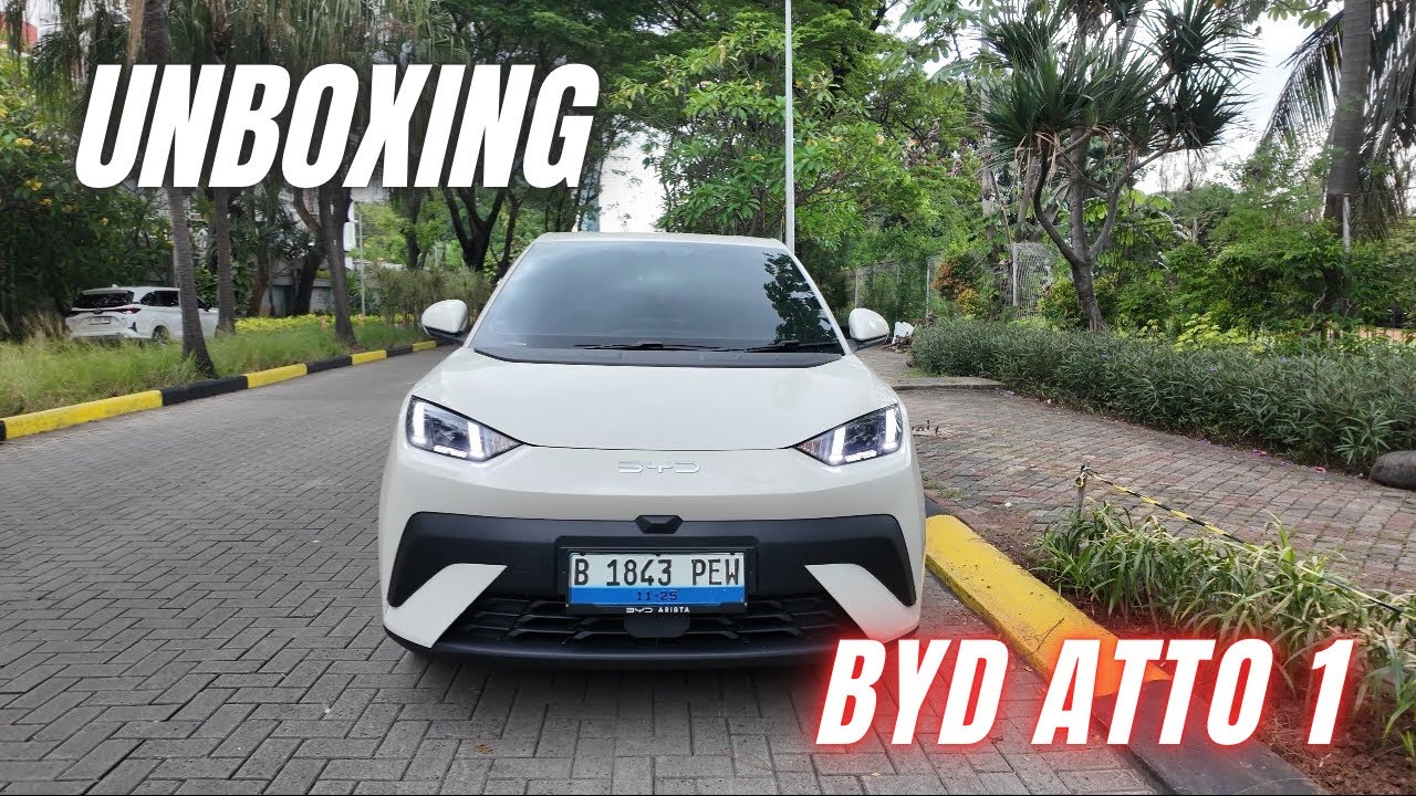 UNBOXING BYD ATTO 1 | TEST RUN makan Bakmi Asuk Sunter