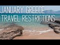 January Greece Travel Restrictions | Greece Travel