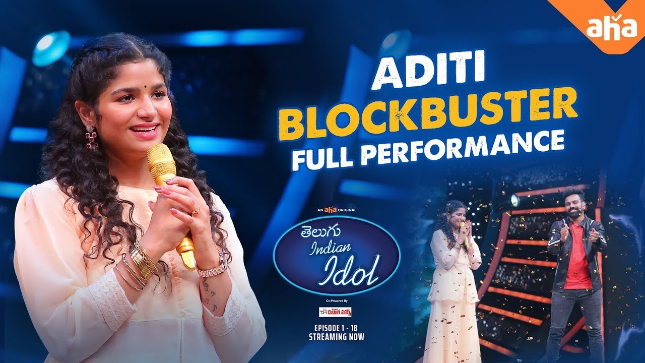 Aditi Bhavaraju  Telugu Indian Idol  Ok Bangaram   Yedho Adaganaa  AR Rahman