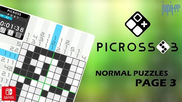 Picross S3 - Normal Puzzles - Page 3 - No Assist - Nintendo Switch