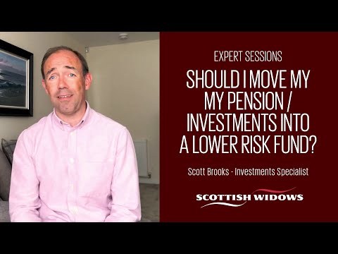 Should I move my pension / investments into a lower risk fund?