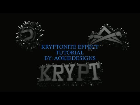 Kryptonite Tutorial (V2) By AokieDesigns