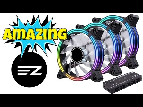 Buy EZDIY-FAB 5-Pack 120mm Dual Frame RGB PWM Fans for PC Case,Addressable  RGB Case Fan with Fan Hubs,5V ARGB 3-pin Motoard Sync,ASUS Aura Sync Online  at desertcartINDIA