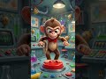 🐵 Monkey Pressed The BANANA Button! 🍌😂