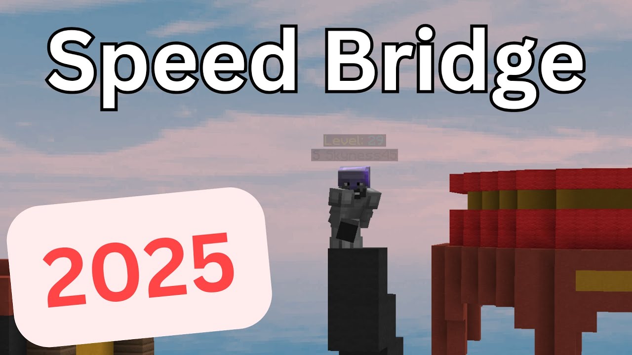 How to Speed Bridge in 2025 (Minecraft)