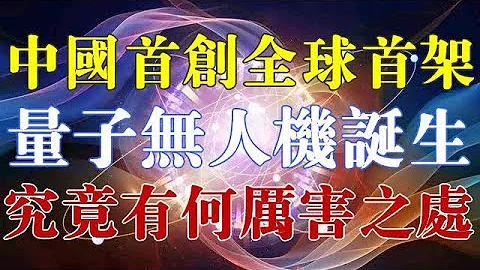 ​全球首架，中国量子无人机诞生，以后这个领域标准由中国人制定 - 天天要闻