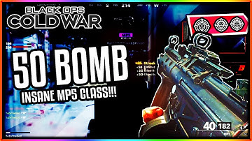 THE "NO RECOIL MP5" CLASS SETUP in BLACK OPS COLD WAR... 😱(BEST MP5 CLASS SEASON 1)