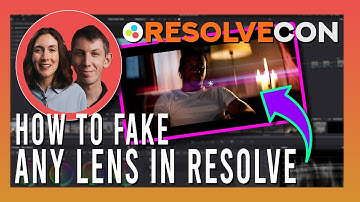 Fake ANY Lens in DaVinci Resolve 19 - Team2Films [ResolveCon 