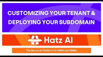 Customize Your Admin Tenant & Deploying Your Subdomain
