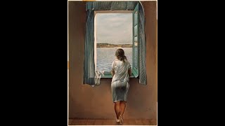 El histrionico Dali, Muchacha en la ventana, 1925 ilabasmati@gmail.com