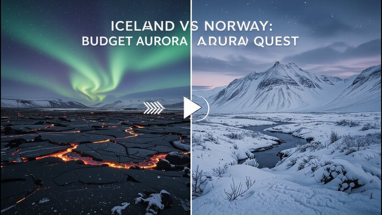Iceland vs Norway chasing the aurora on a budget