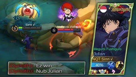 GLOBAL JULIAN SOLO RANK NEW SEASON | TUTORIAL COMBO & BUILD 2023 | MLBB