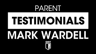 Details Parent Testimonials: Mark Wardell Guide