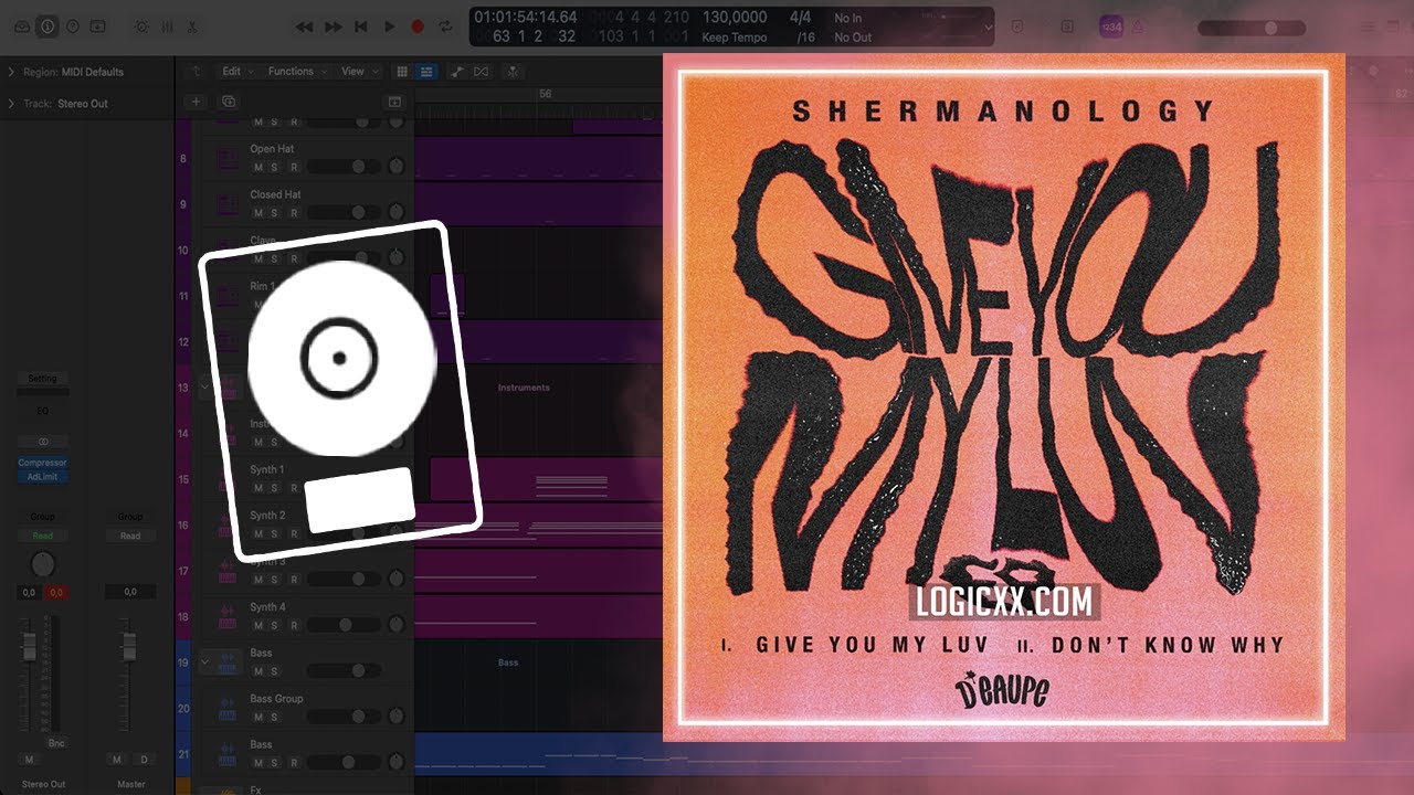 Shermanology - Dont Know Why (Logic Pro Remake)