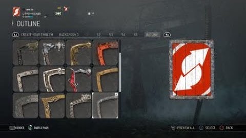 For Honor uno reverse emblem tutorial