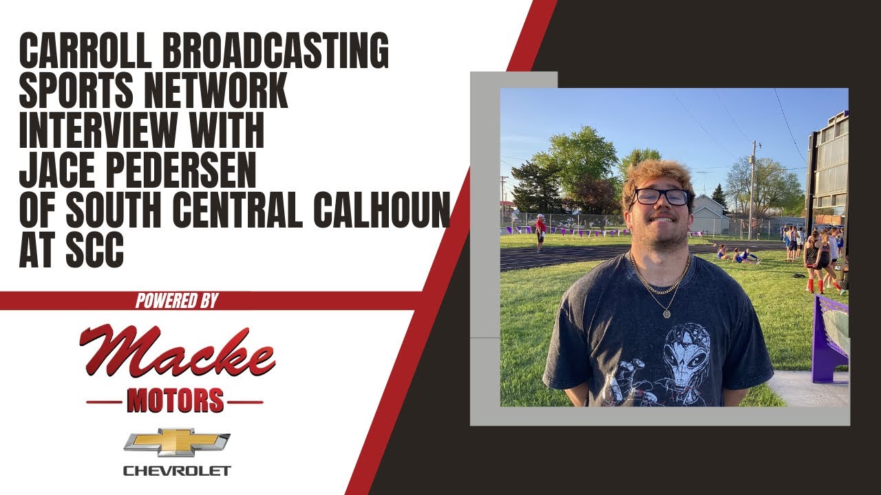 Carroll Broadcasting Sports Network interview with Jace Pedersen of South Central Calhoun in 2026