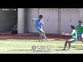 ⚽西川潤選手（桐光学園）の決勝弾［桐光学園×橘｜インターハイ・神奈川県予選＝準々決勝｜2019.6.16＠桐光学園Ｇ］