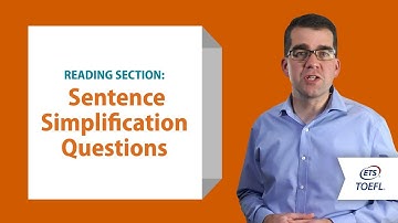 TOEFL iBT Reading Questions - Sentence Simplification │ Inside the TOEFL Test
