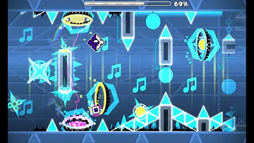 Geometry Dash Medium Demon-Crystal of Miracle
