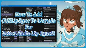 How To Add OVRLipSync To Warudo For Better Audio Lip Sync!!!