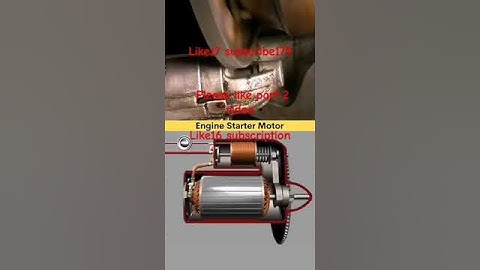 Engine Starter Motor | Bike | Car #starter #motor #working #3danimation #designing #solidworks #3d#👍