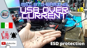 MSI MS-7693 970 GAMING - Over Current Have Been Detected On Your USB Device!!