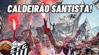 Recepção da Torcida do Santos na volta do público na Vila!