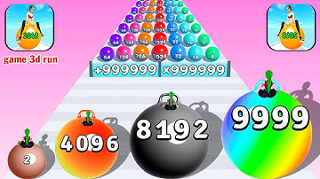 AZ Run, Canvas Run, Jelly Run 2048 - All Levels 234 Gameplay Android,ios New Mobile Games PHUD