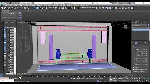 3Dsmax Tutorials, Learn 3D Modeling, Texturing & Lighting a Stylish Japanese interior in 3dsmax P3