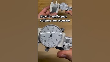 How to verify your calipers with a gage block