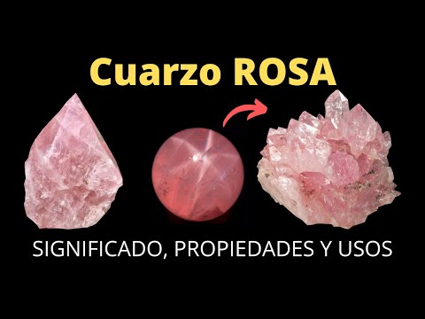 💎 Cuarzo ROSA ¿Para qué sirve? Propiedades y Usos o Beneficios de la piedra