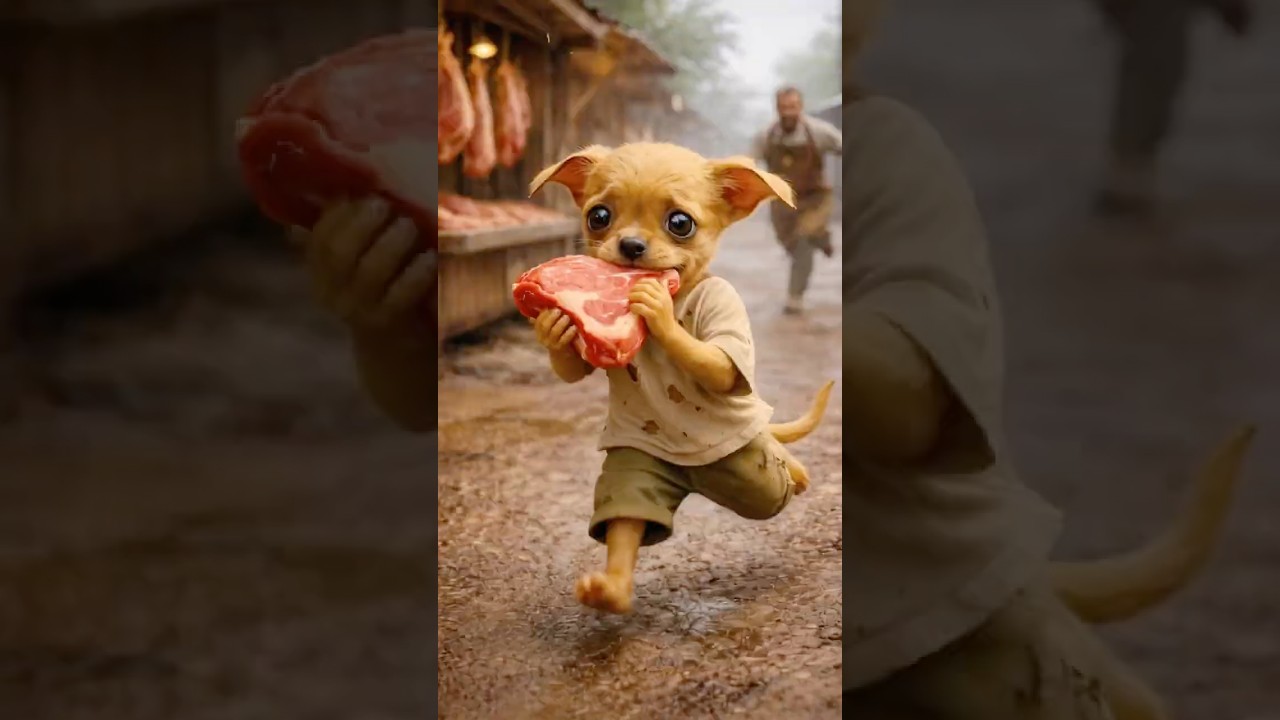 Poor Puppy Struggles Just to Survive 💔 